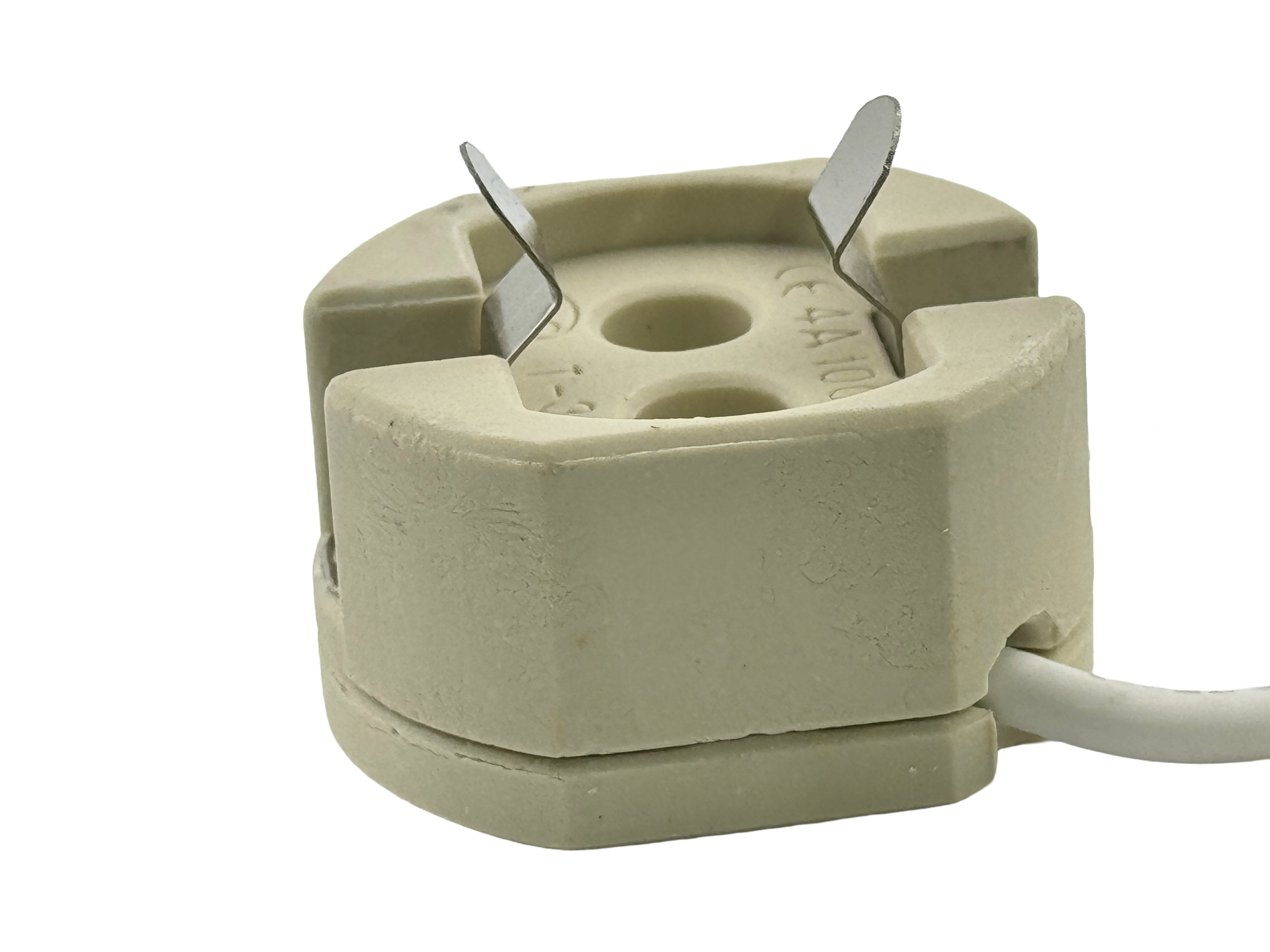 Rebaydo 2pcs G12 Ceramic Socket 250V 4A Rated with Wires