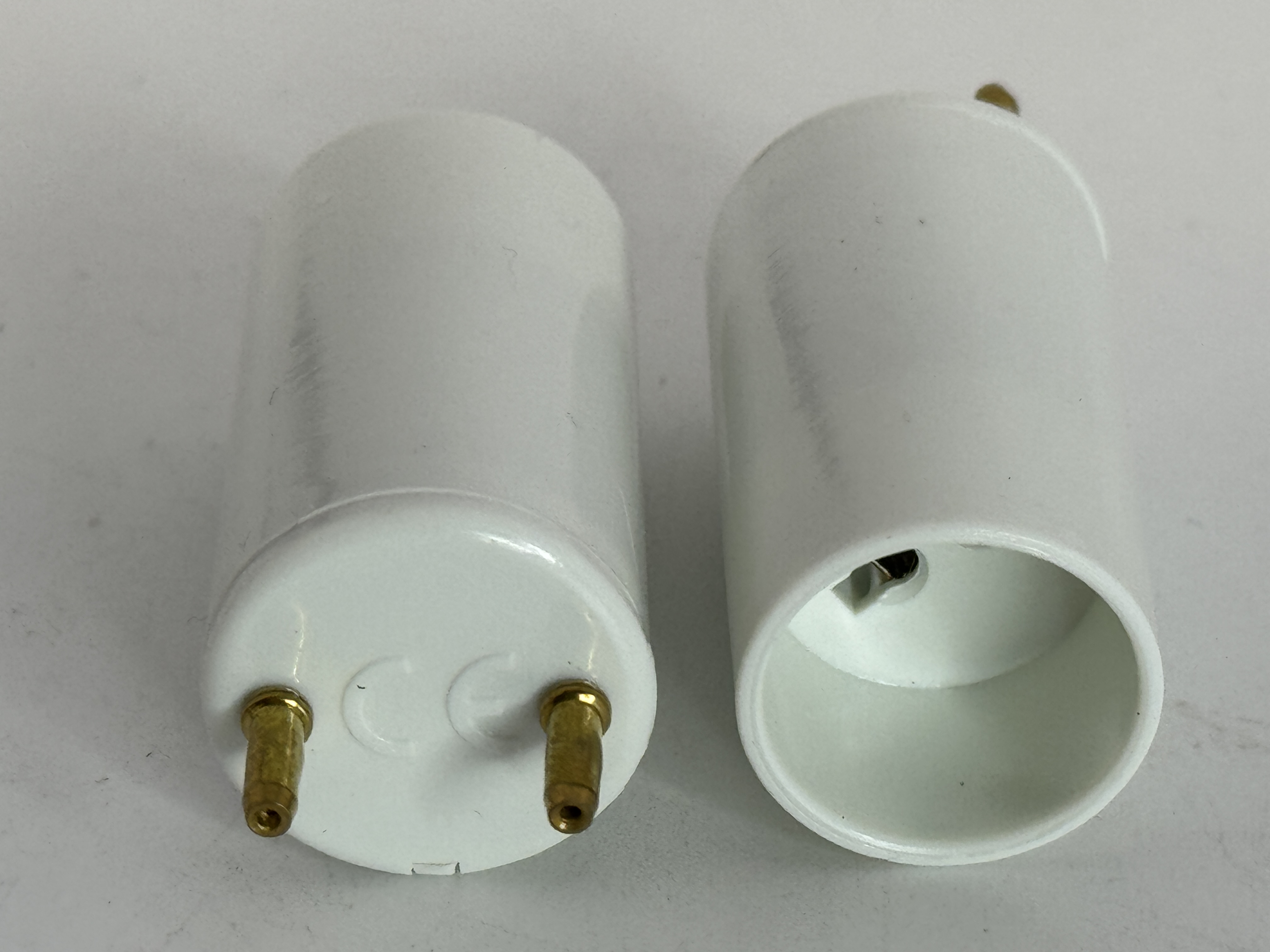 T8 T12 G13 male T5 bi-pin female Converter Adapter (Pair) 