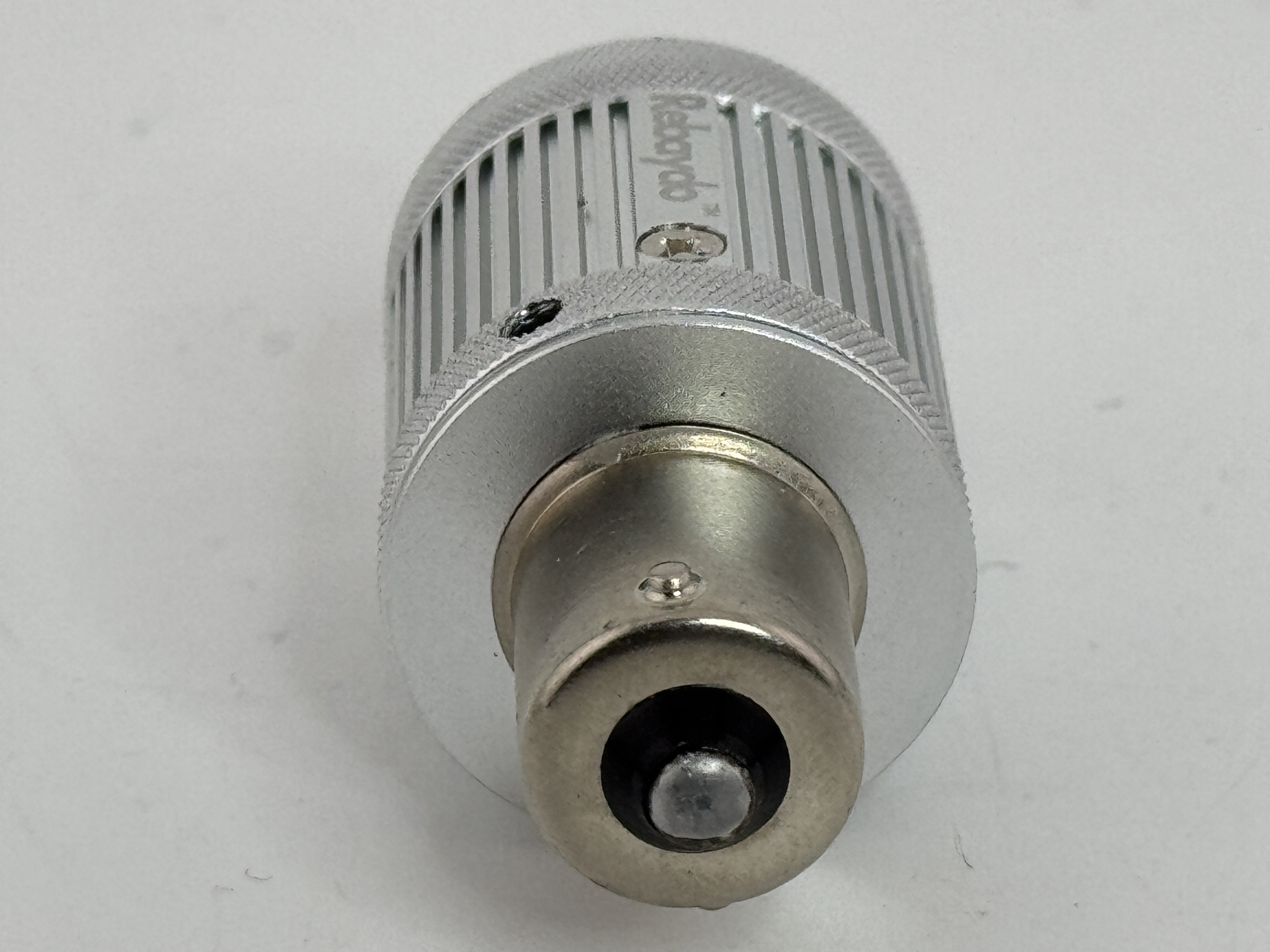 BA15S LED Headlight Forward Firing 6 to 30 Volt Non Polarity Single Filament