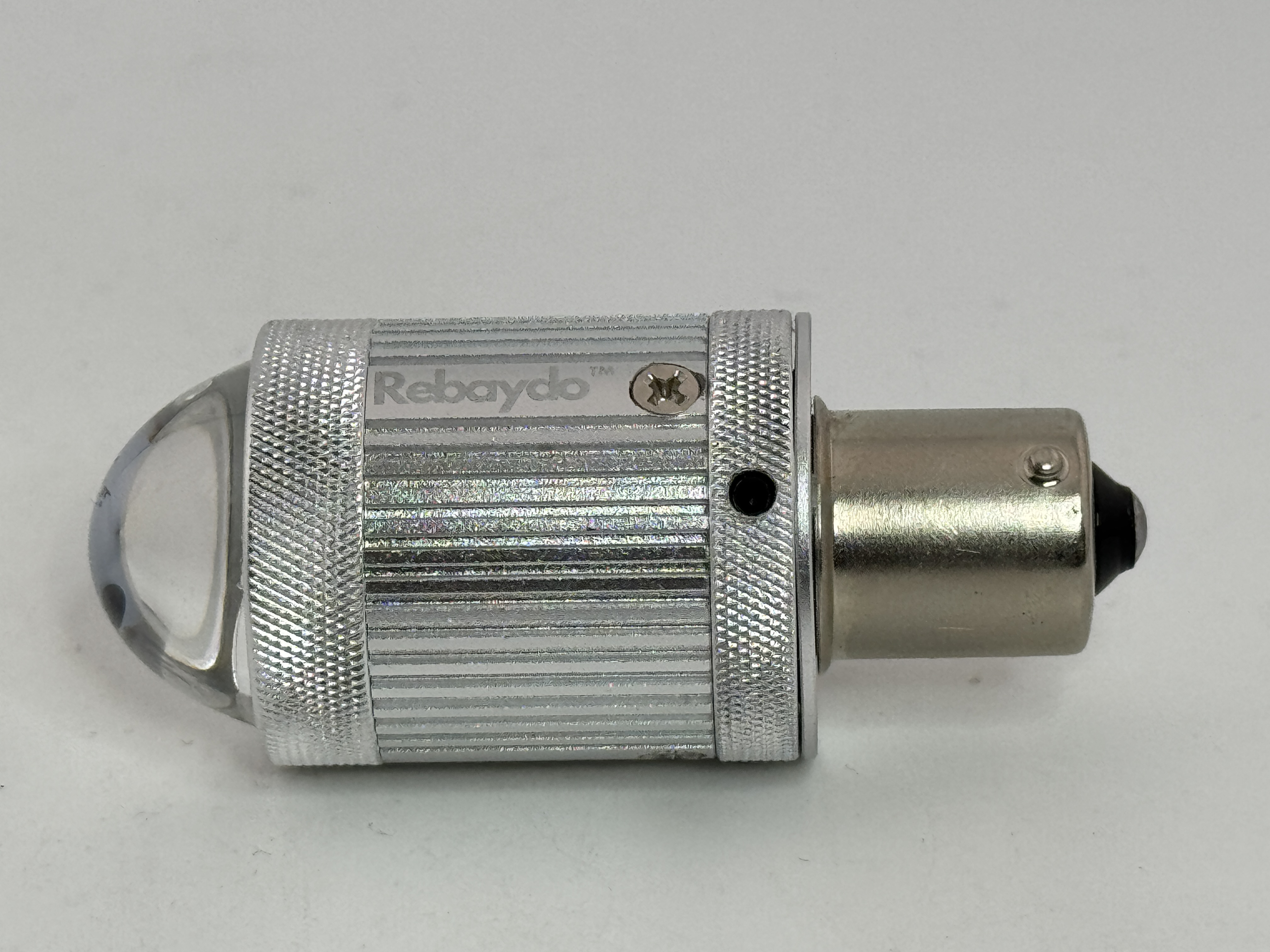 BA15S LED Headlight Forward Firing 6 to 30 Volt Non Polarity Single Filament