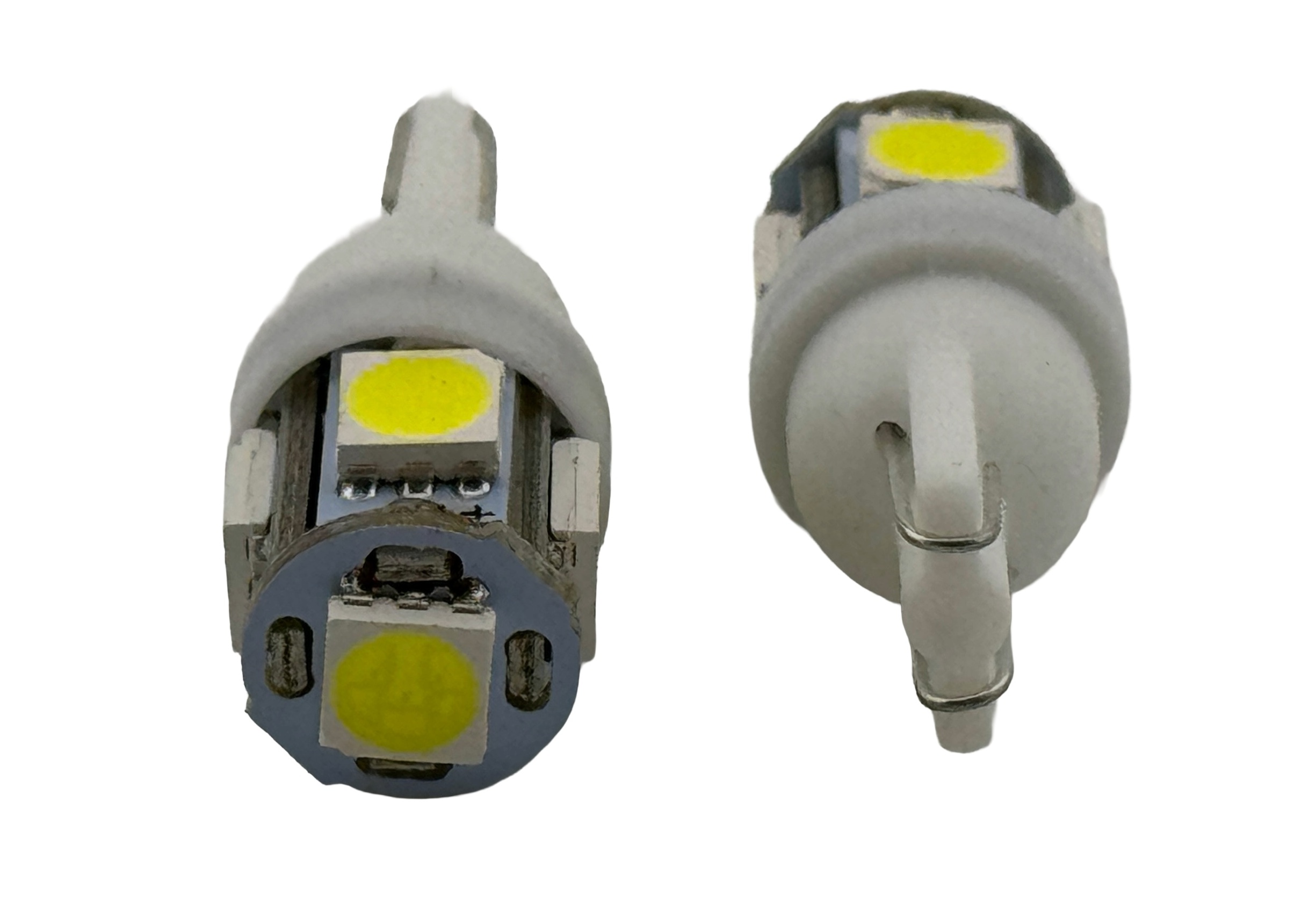 Rebaydo 2pcs Led Bulb 6 Volt AC or DC Dimmable 1 Watt T3 1/4