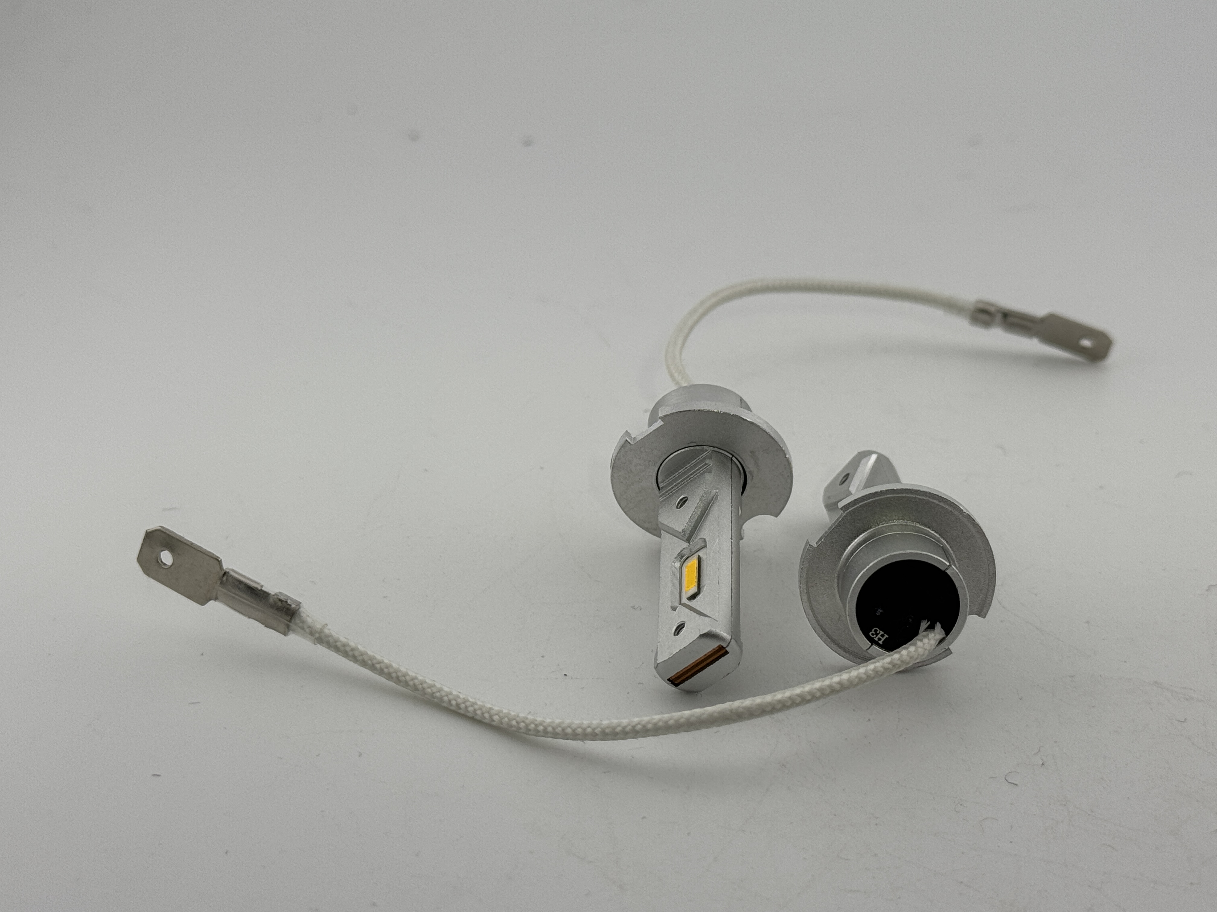 H3 LED Headlight 6 to 9 Volt DC Pair