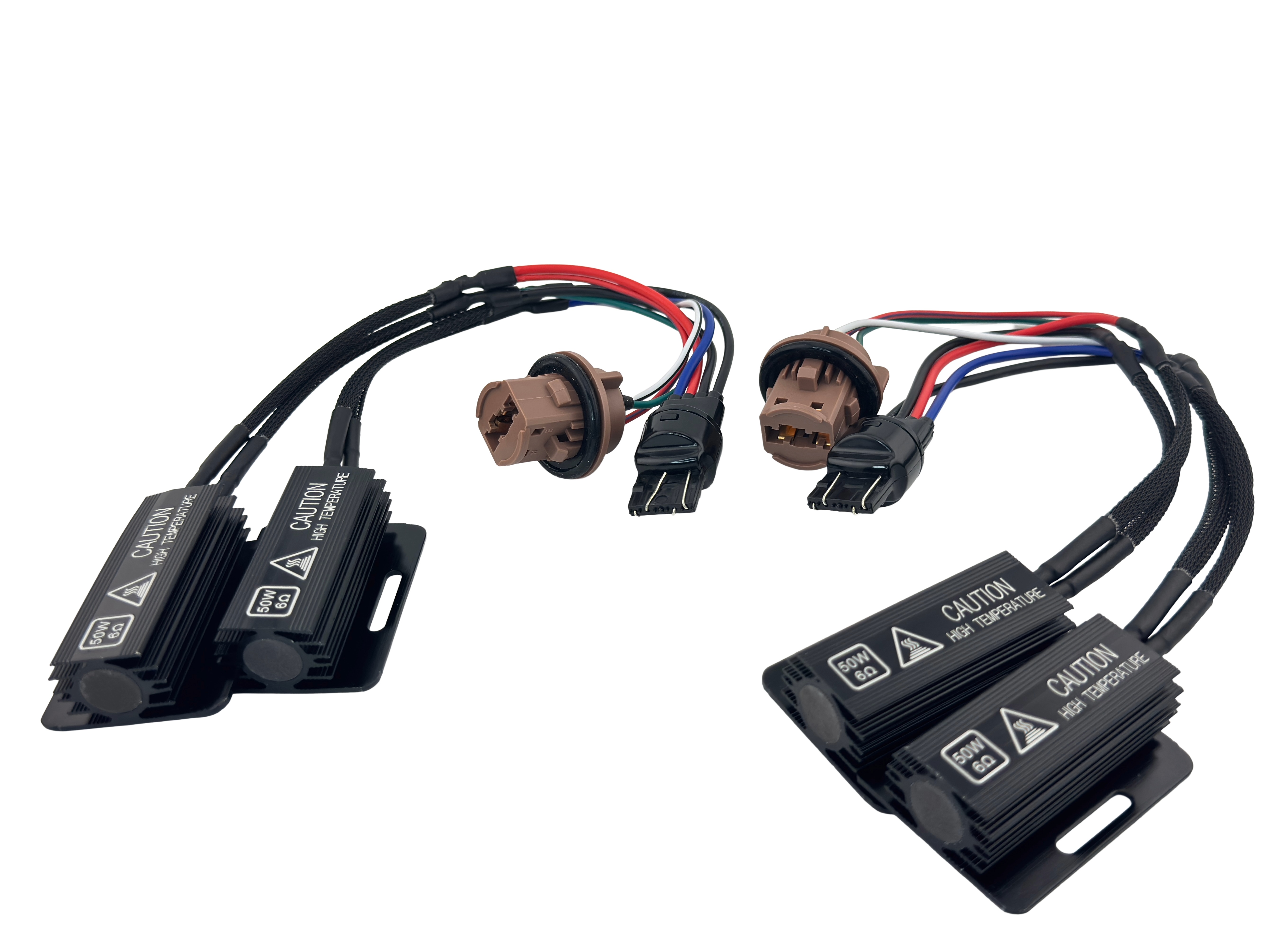Rebaydo 2pcs 6 Ohm 50 Watt 7443 Inline Load Equalizer