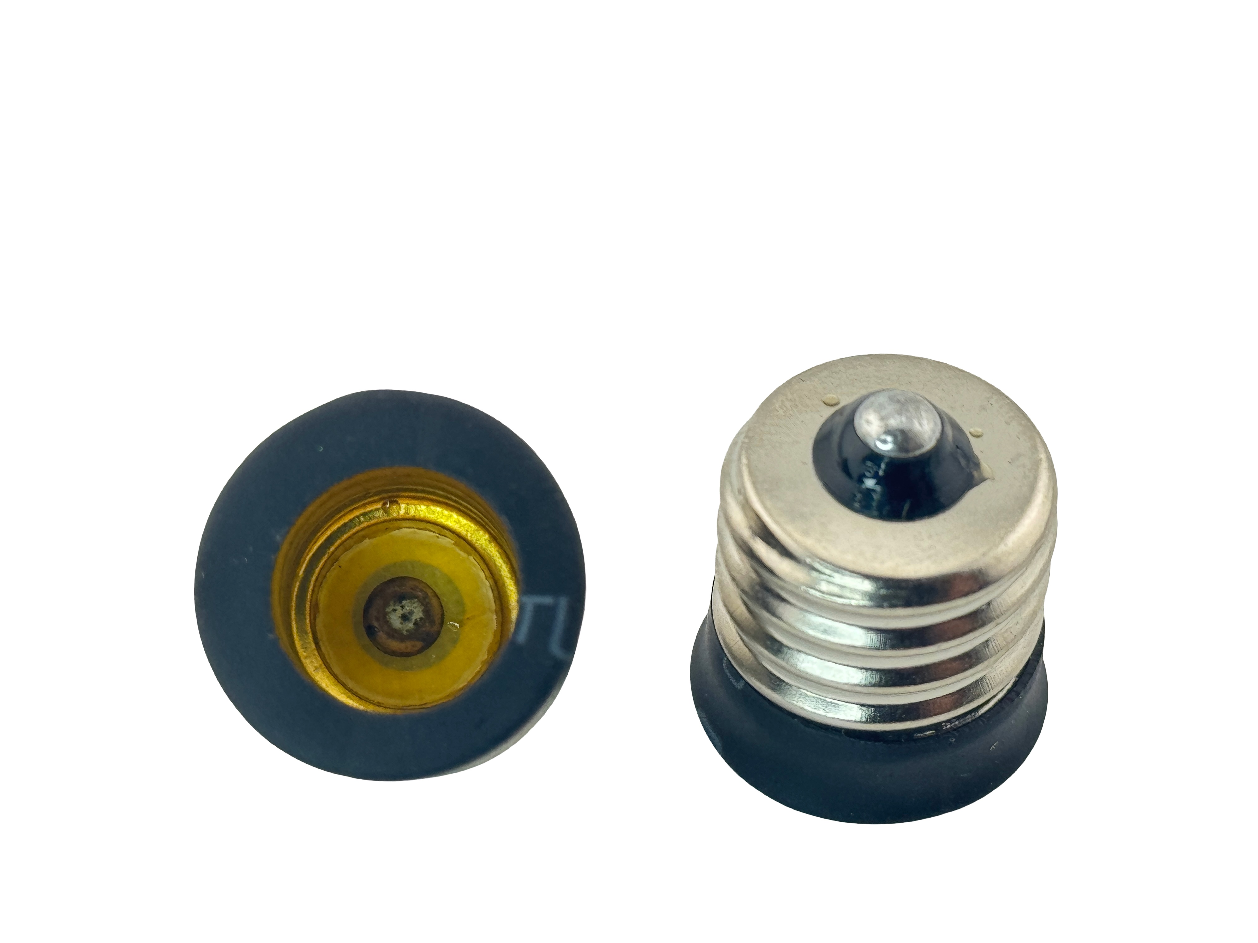 Rebaydo 2pcs E17 Male to E12 Female Converter Adapter