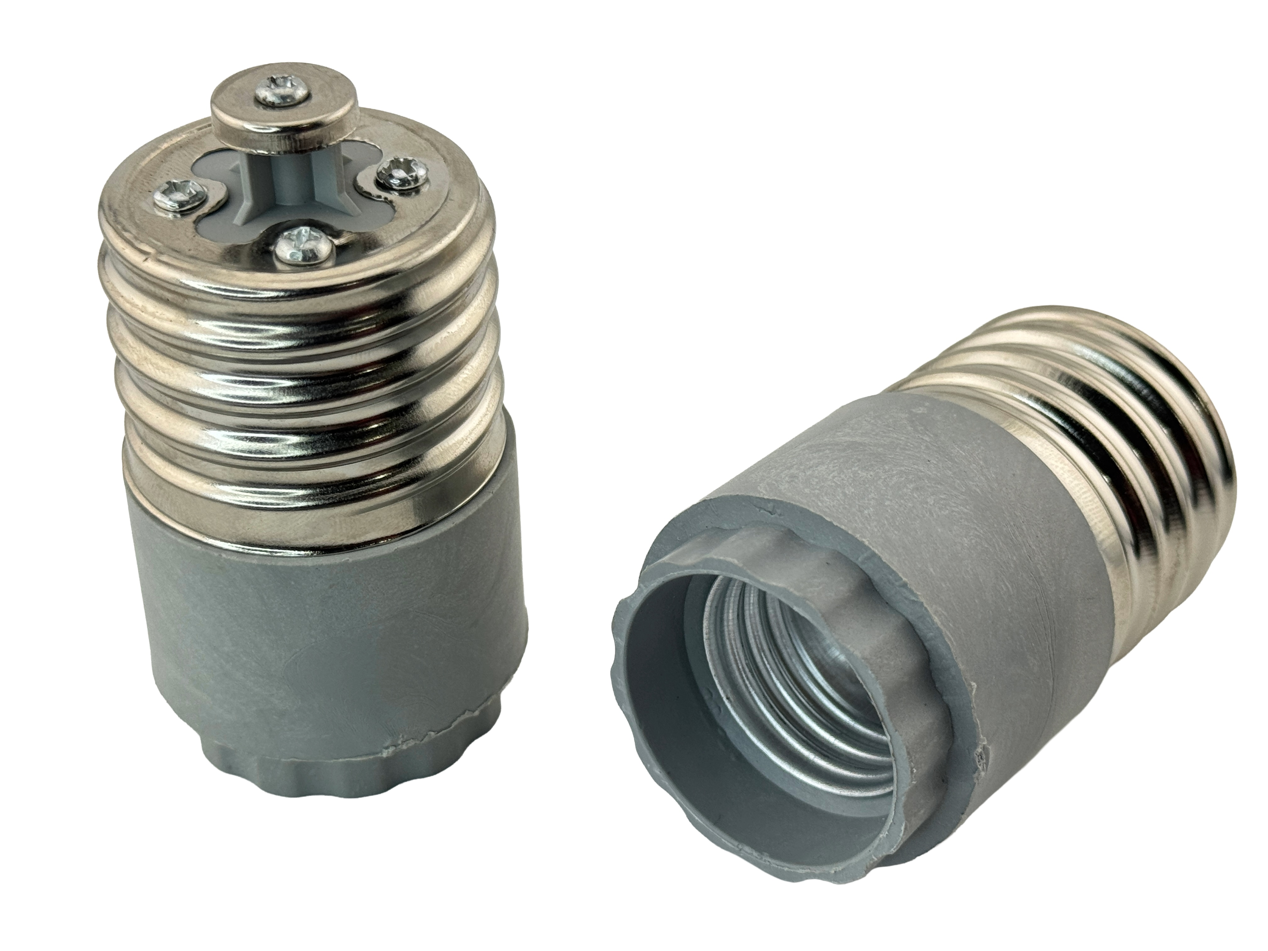 Rebaydo 2pcs E39 male to E26 E27 female Long Adapter Converter