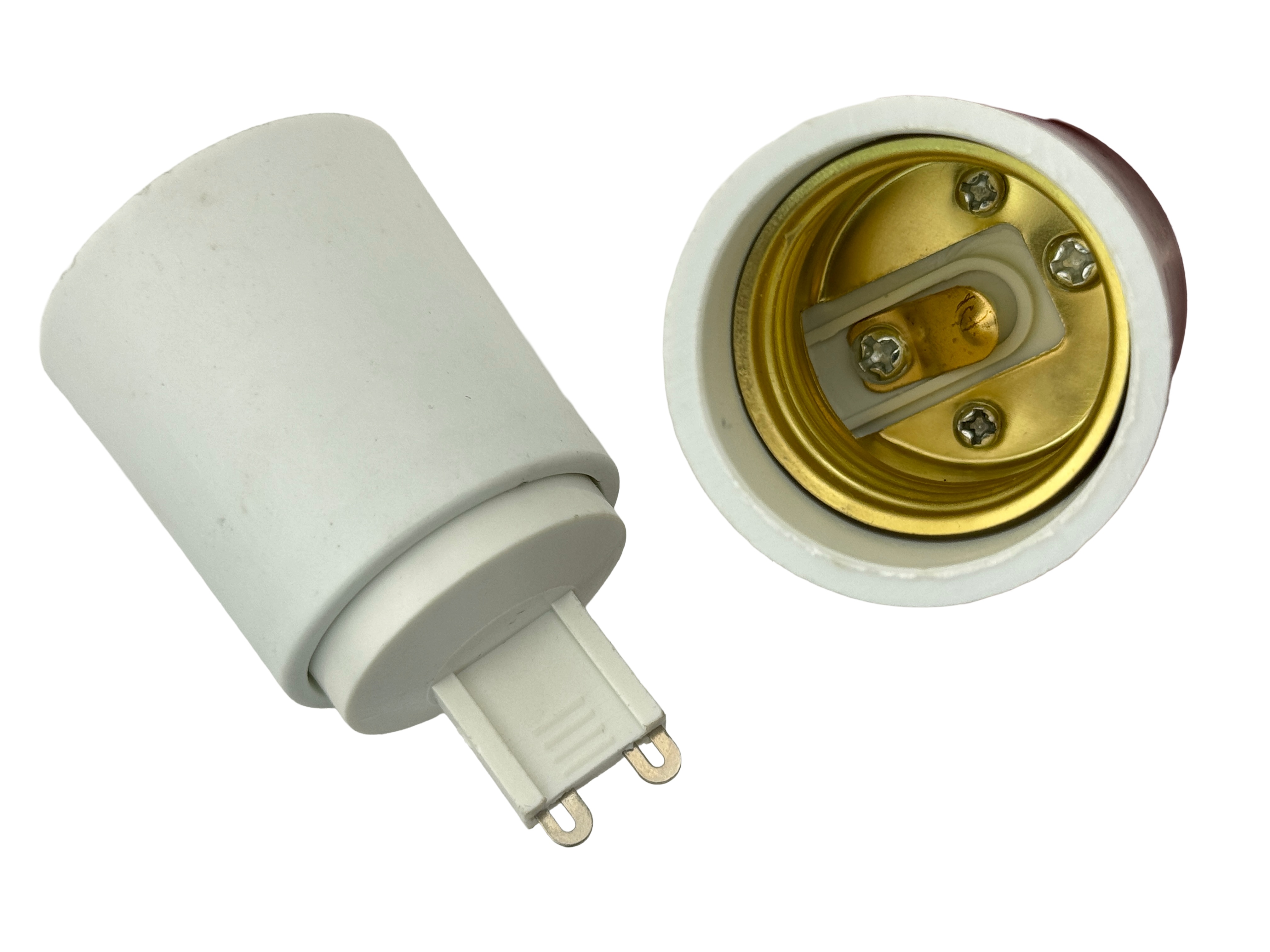 Rebaydo 2pcs G9 male to E26/E27 female Converter Adapter