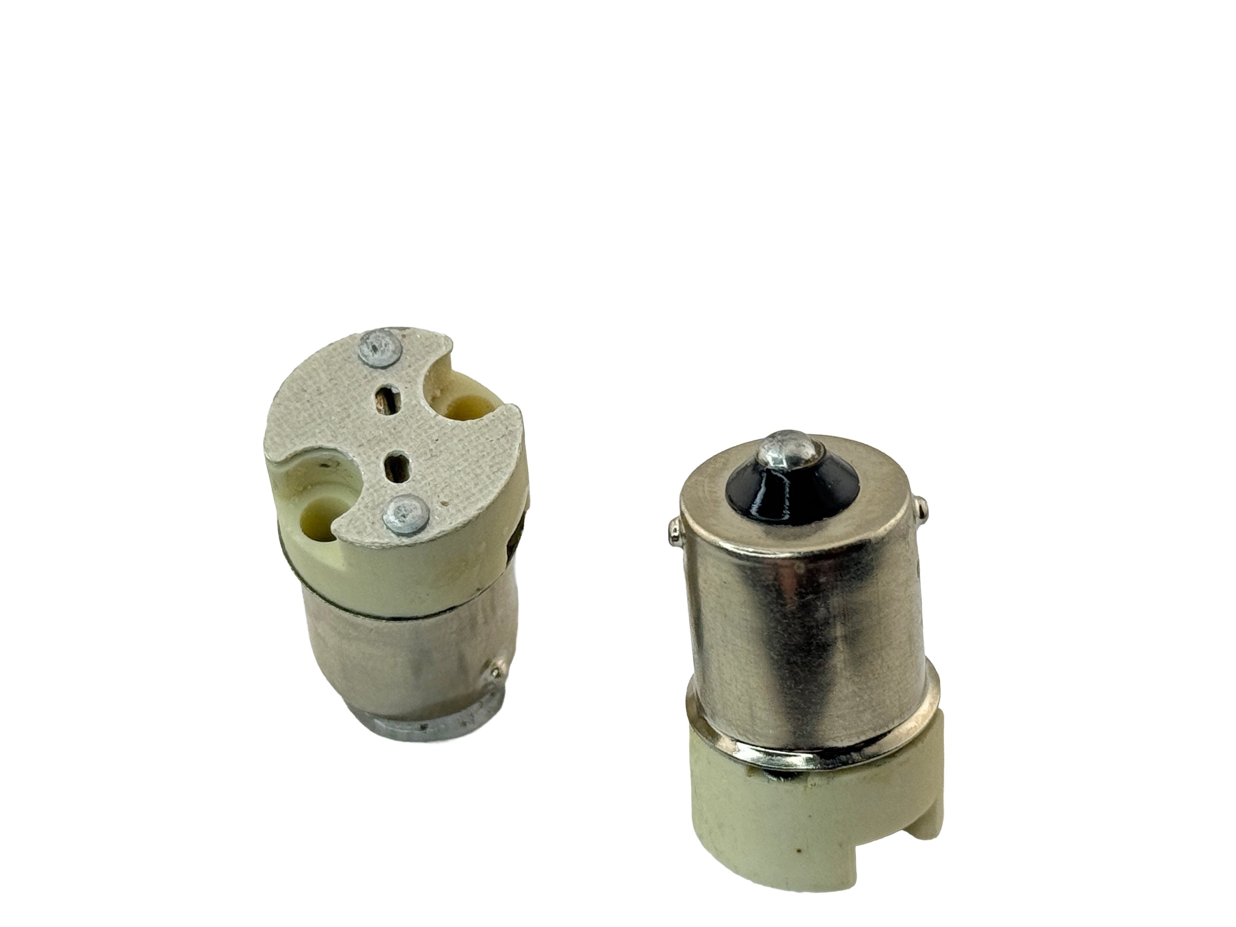 Rebaydo 2pcs BA15S Male To G4 MR11 GX4.0 female Adapter Converter
