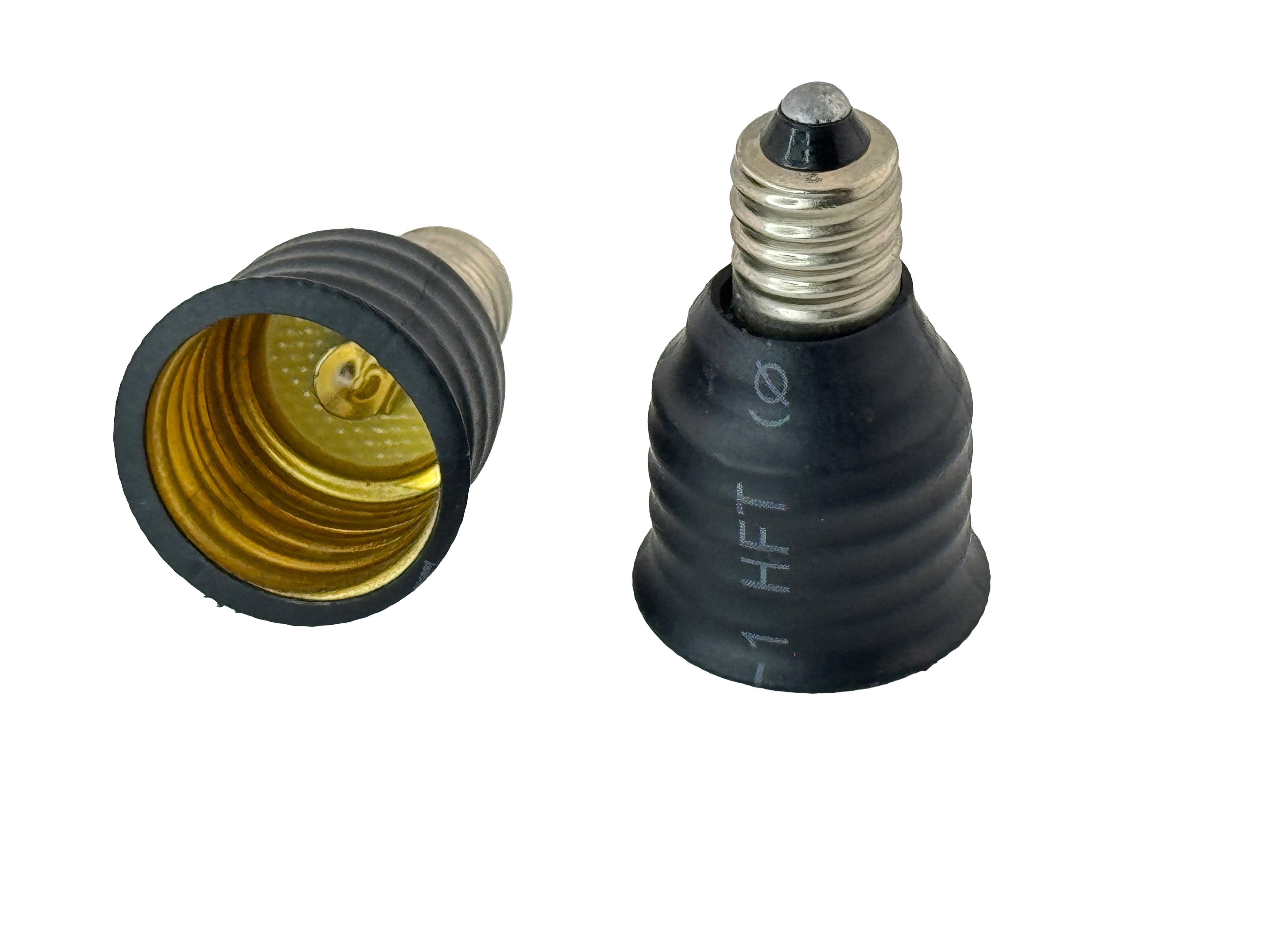 Rebaydo 2pcs E10 male to E17 female Converter