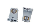 Rebaydo 2pcs T8 female Tombstone G13 Retrofit Socket Shunted 