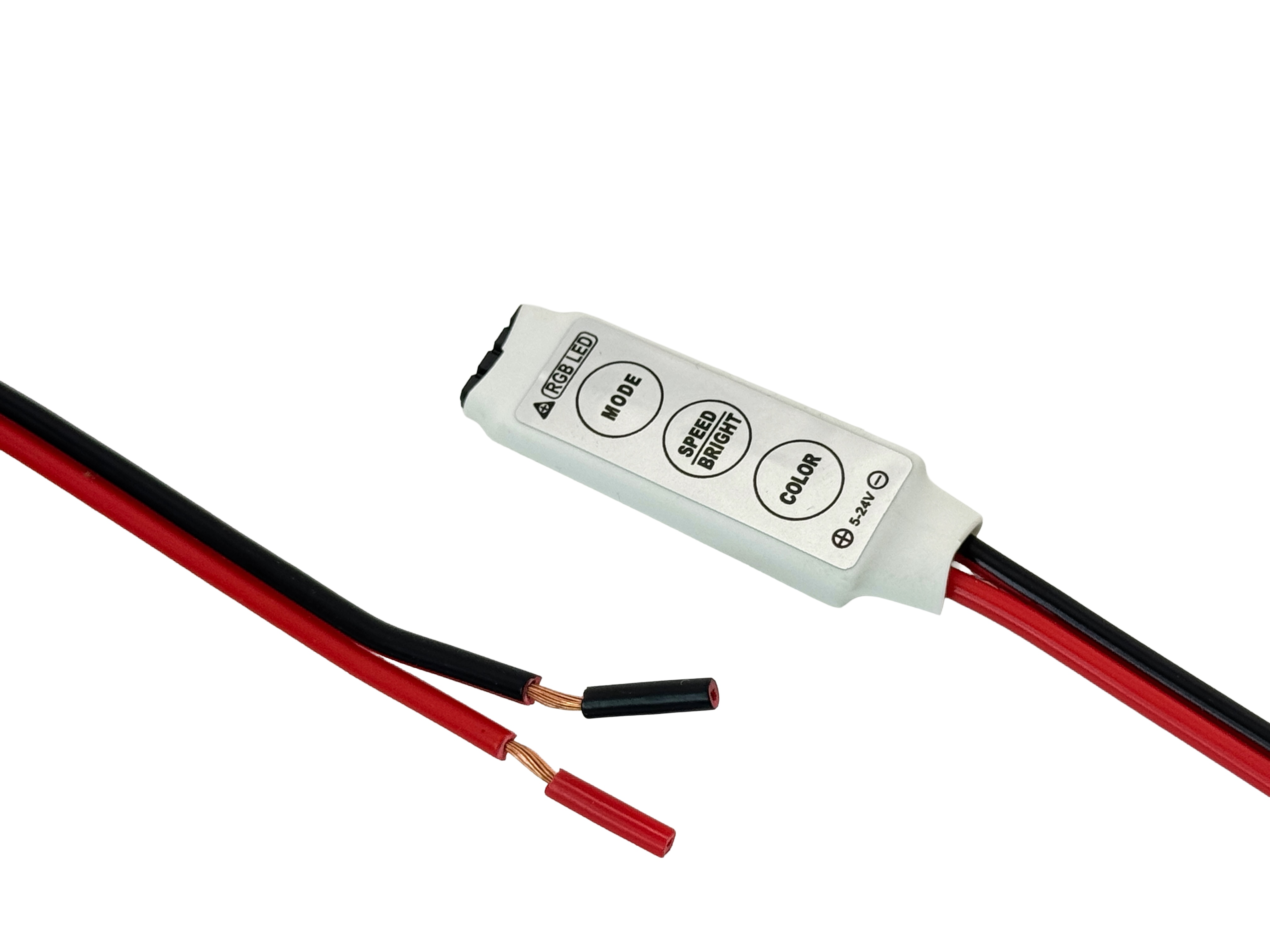 Rebaydo 2pcs LED Mini RGB LED Controller Common Anode 12VDC 6A 72W 3 ...