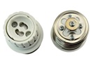 Rebaydo 2pcs E39/E40 Male To GU10 Female Converter Adapter Lamp Holder