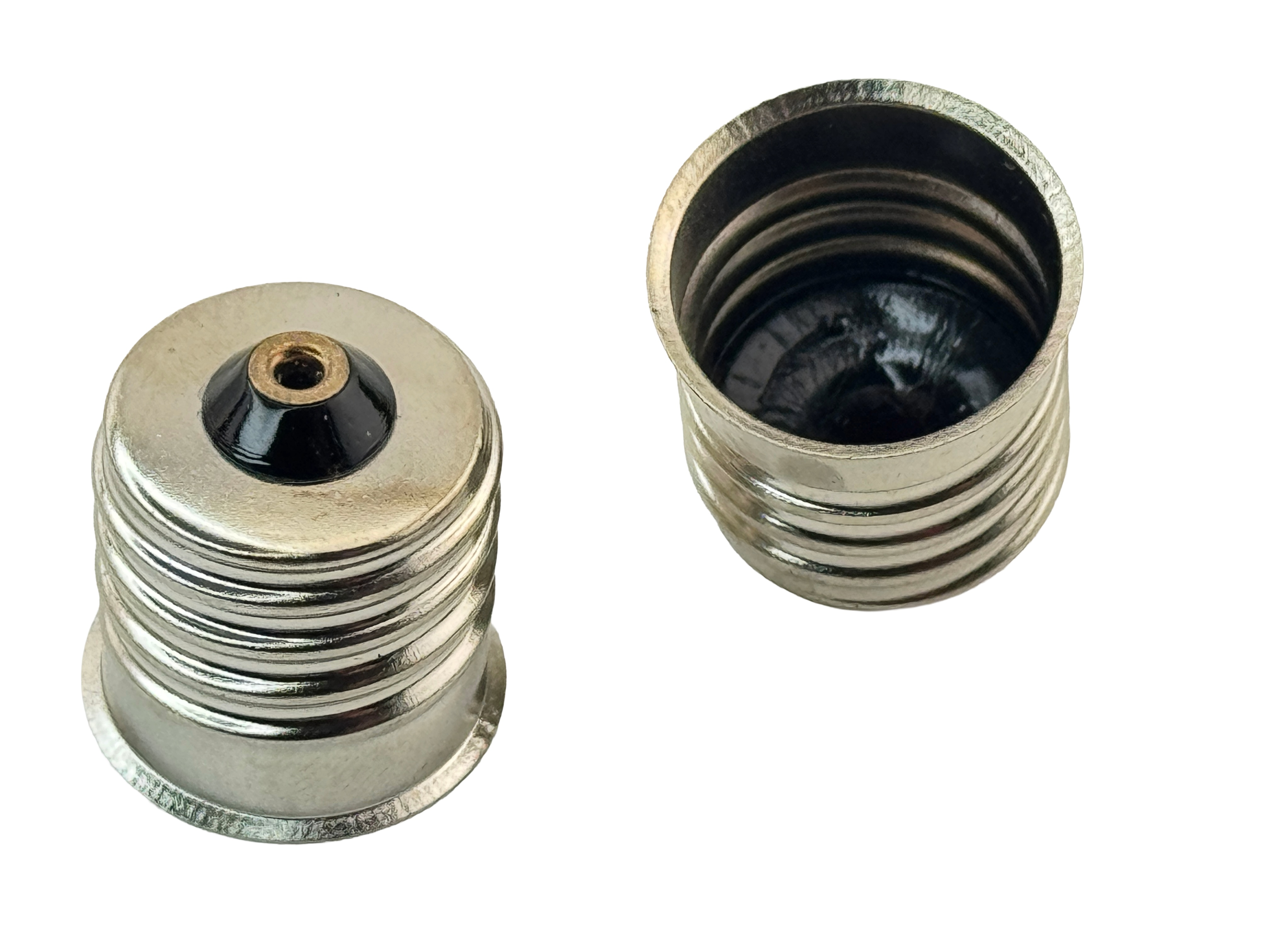 Rebaydo 2pcs E17 Male Solderable Copper Cap