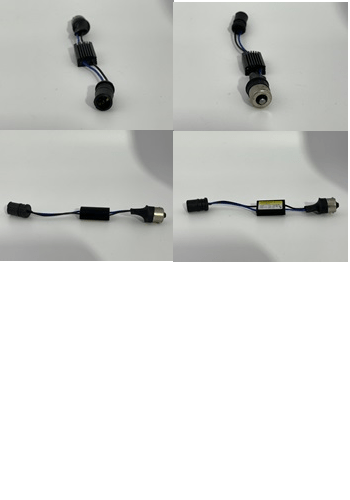 LED CanBus BA15S male To T10 female Decoder 12V DC product 65480.