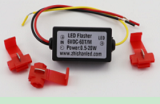 LED Flasher Universal 6-15V 20W Positive Ground