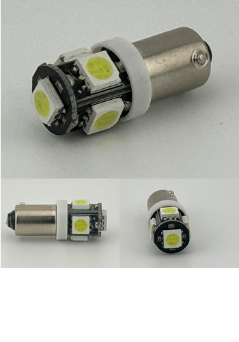 Minature Bulb BAY9S Base 5 SMD 12 Volt DC T3 1/4 product 84975