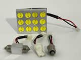 T10 Ba9s 36mm Festoon 12 x 1 Watt LED Bulb 12 Volt DC