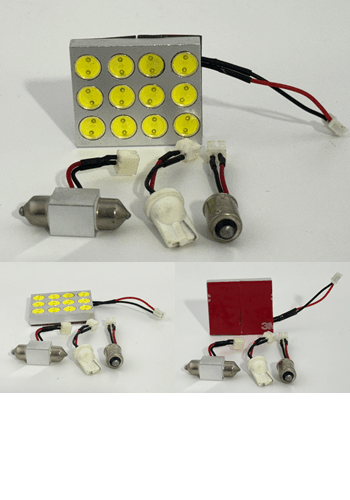 T10 Ba9s 36mm Festoon 12 x 1 Watt LED Bulb product 34244