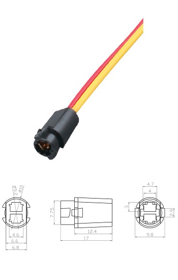 T5 Wedge socket product 13034