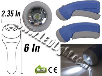 LED Flashlight Pinch Power