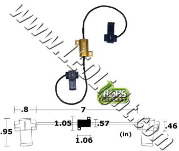 LED Headlight Load Equalizer 6 Volt product 65832