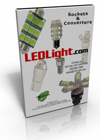 Catalog of LED Sockets and Converters for Home, Cars, Trucks and Motorcycles