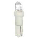 74 LED Bulb Wedge Base T5 Short Round LED 6 to 12 Volt DC