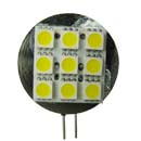 Ultra Bright G4 LED Bulb 9 SMD 12 Volt AC/DC Dim-able